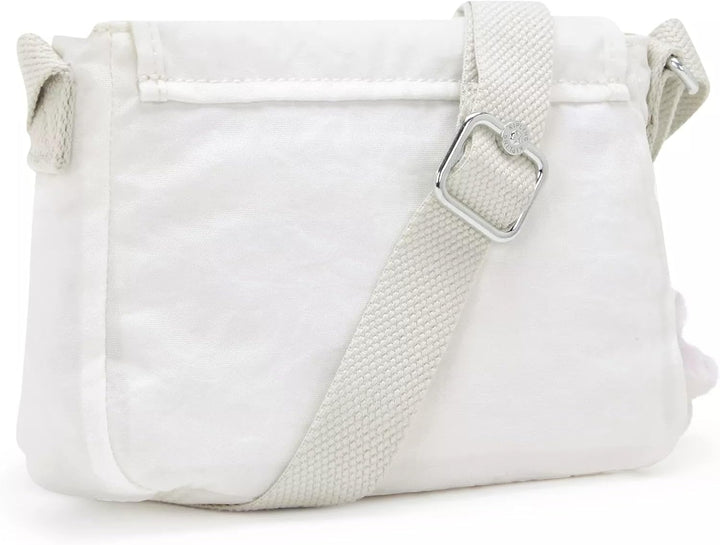 Kipling Damen Sabian U Umhängetasche 14.25''L x 14.25''H x 4''D Pure Alabaster, 14.25''L x 14.25''H
