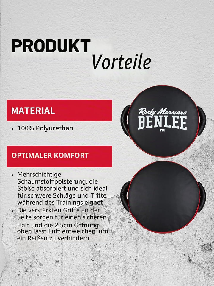 Benlee Pad Solo Black/Red Einheitsgrösse, Black/Red Einheitsgrösse