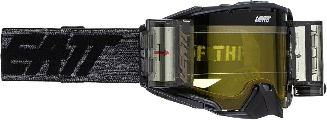 Leatt Unisex Motocross-Maske w rozmiarze uniwersalnym Grau, w rozmiarze uniwersalnym Grau