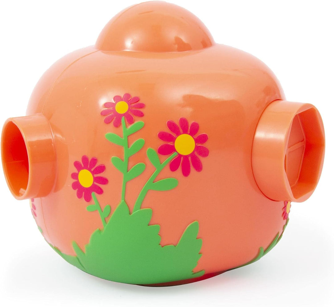 Giochi Preziosi Barbapapa Barpapapà-Lachs-Häuschen mit Blumenmalerei aussen Tür und Fenster zum Öffn