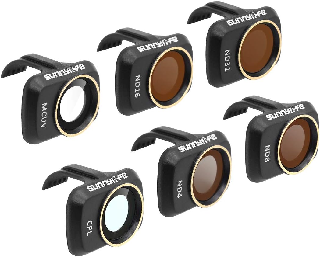 Hensych Kameraobjektivfilter für Mavic Mini/Mavic Mini 2/Mini SE Drone, MCUV CPL ND NDPL Filter Hohe