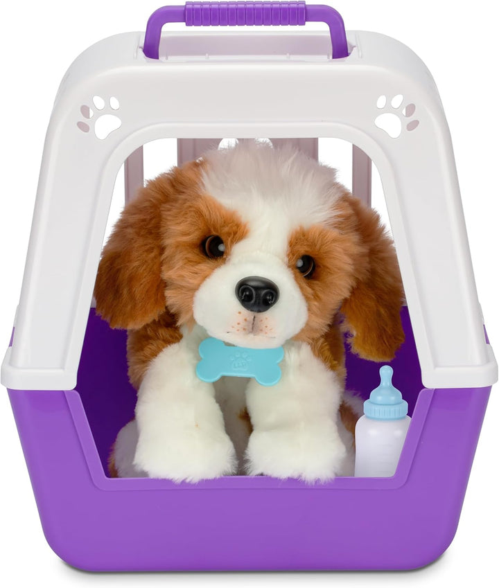 Little Live Pets My Really Real Puppy – Patches; Interaktiver Welpe; 60+ Geräusche/Reaktionen; reali