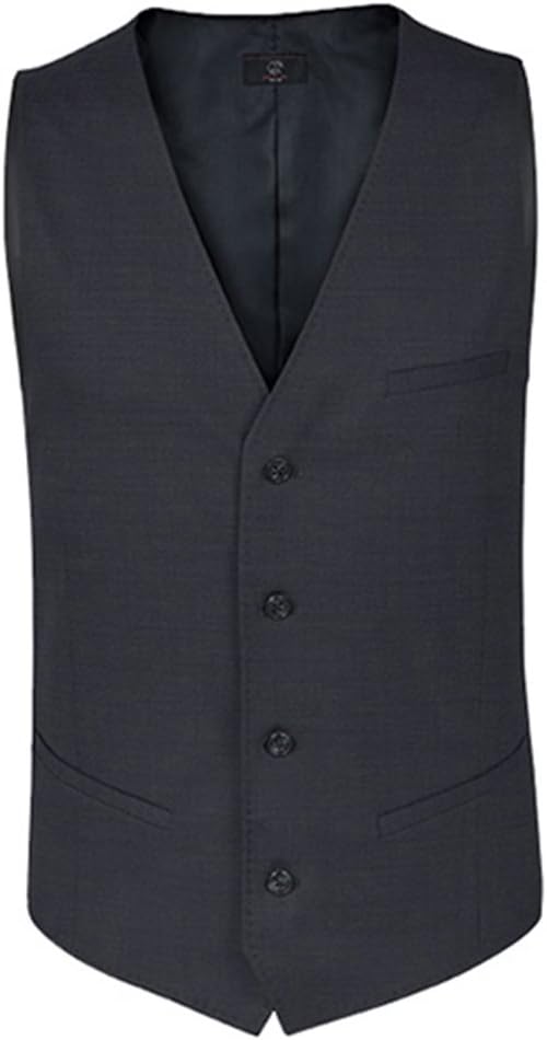 Greiff Grösse 52 Corporate Wear Modern Herren Weste Regular Fit Schwarz Modell 1614