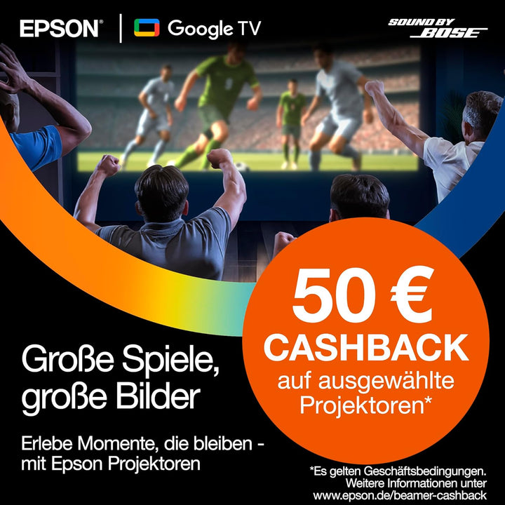 EB-FH18 ist EIN erschwinglicher Full HD-Lampenprojektor mit 2X HDMI-Anschlüssen, WLAN mit Kompatibil
