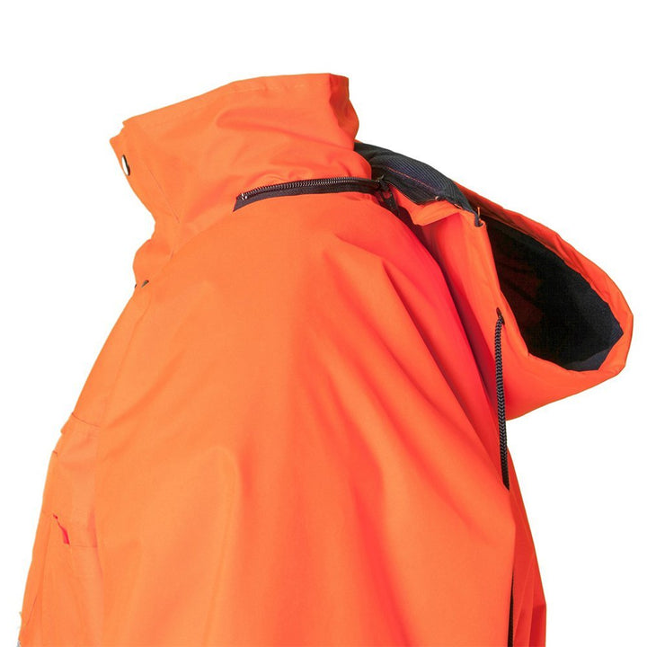 Grösse L Herren Planam Warn-/Wetterschutz Parka 2-farbig orange marine Modell 2056