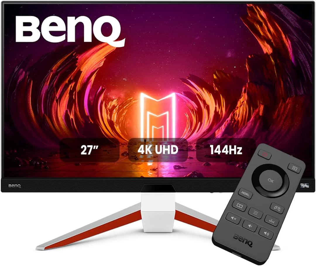 BenQ MOBIUZ EX2710U 4K Gaming Monitor (27 Zoll, IPS, 144 Hz, 1ms, HDR 600, HDMI 2.1, 48 Gbps volle B