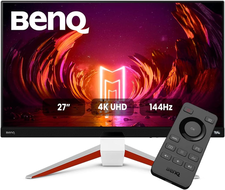 BenQ MOBIUZ EX2710U 4K Gaming Monitor (27 Zoll, IPS, 144 Hz, 1ms, HDR 600, HDMI 2.1, 48 Gbps volle B
