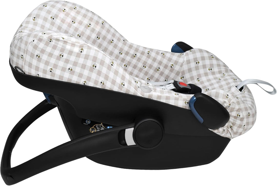 JYOKO KIDS Bezug für Autositz kompatibel mit Pebble Maxi Cosi Pebble Pro I-Size, aus Baumwolle (Picn
