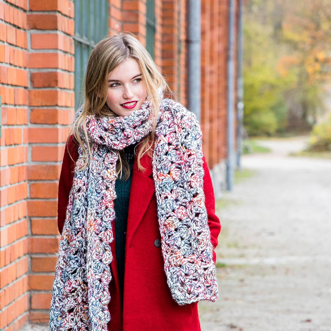 Gründl Alaska print (Strick- und Häkelgarn mit wollartigem Charakter aus 80 % Polyacryl und 20 % Wol