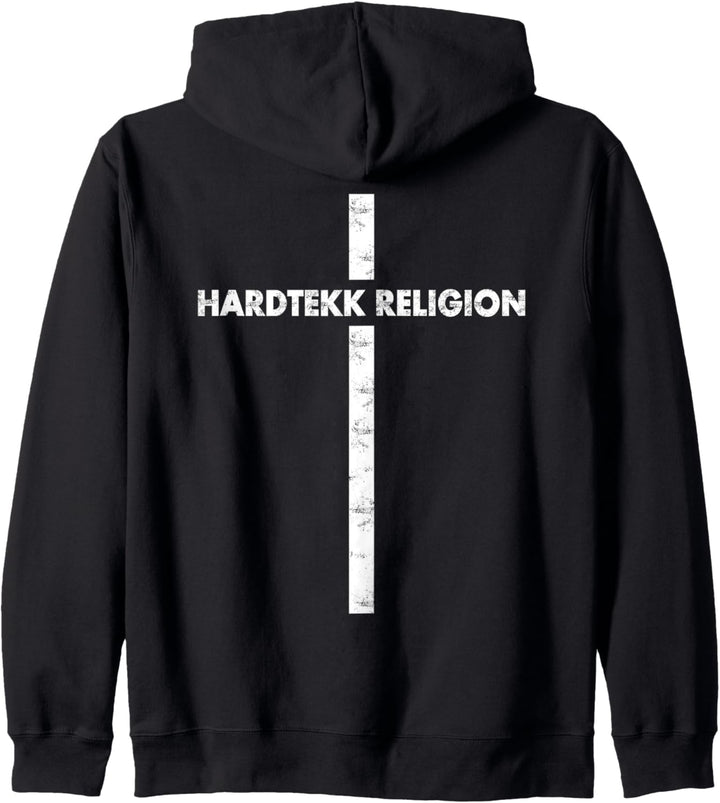 Hardtekk Merch Rave Techno Festival Geschenk Tekk Kapuzenjacke