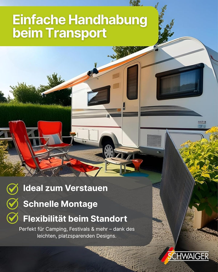 Slim-Line Modul 4er Set mit Wechselrichter Balkonkraftwerk Komplettset PV-Anlage Solaranlage, 4er Se