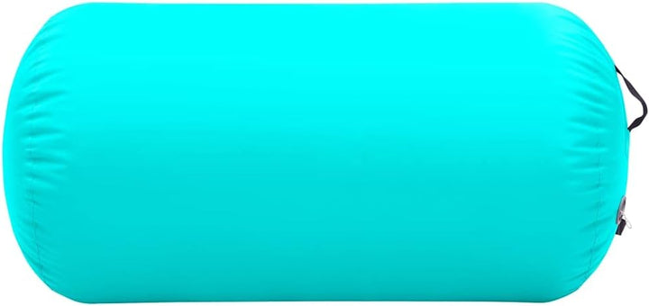 Aufblasbare Gymnastik-Rolle mit Pumpe 120x90 cm PVC Grün
