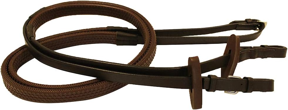 Horseware Unisex-Erwachsene Micklem Comp Zügel, Pferd, Havana