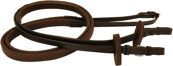 Horseware Unisex-Erwachsene Micklem Comp Zügel, Pferd, Havana