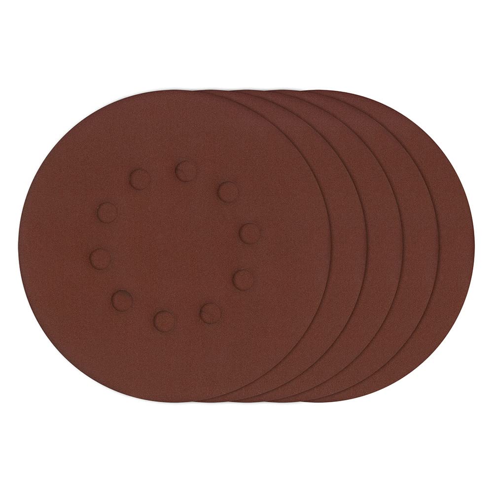 Matrix 130210020 Schleifpapier Set für Trockenbauschleifer 215mm Durchmesser (Körnung 80, 50 Schleif