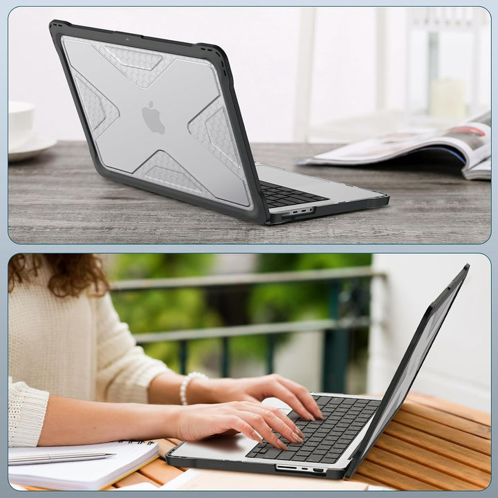 Fintie Hülle Kompatibel mit MacBook Pro 14" (2023-2021 Freisetzung) A2992 A2918 A2779 A2442 M3 M2 M1