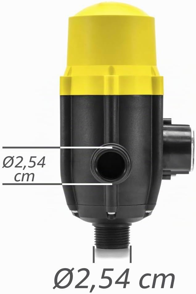 TROTEC Elektronischer Druckschalter TDP DSP Pumpensteuerung Druckwächter für Hauswasserwerk Gartenpu