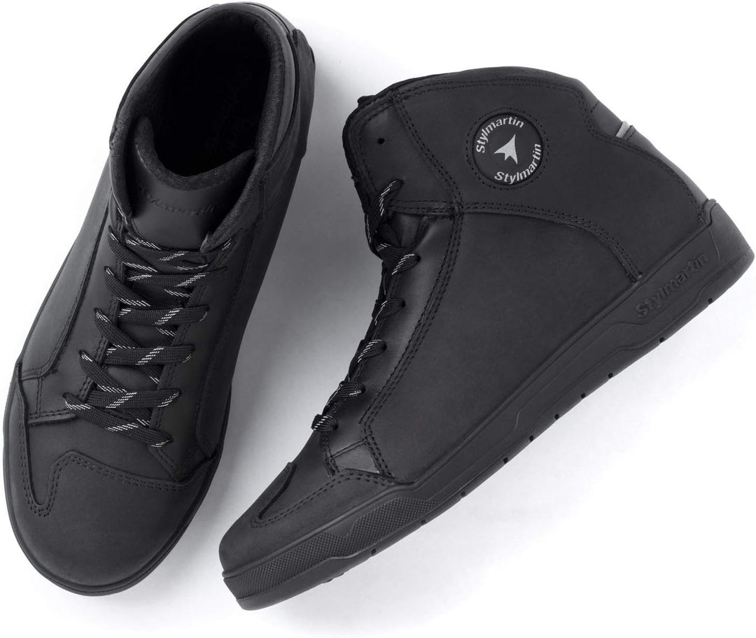Stylmartin Matt WP Motorradschuhe 44 44 EU Schwarz, 44 EU Schwarz