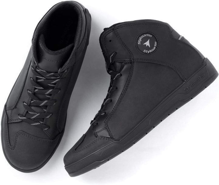 Stylmartin Matt WP Motorradschuhe 44 44 EU Schwarz, 44 EU Schwarz