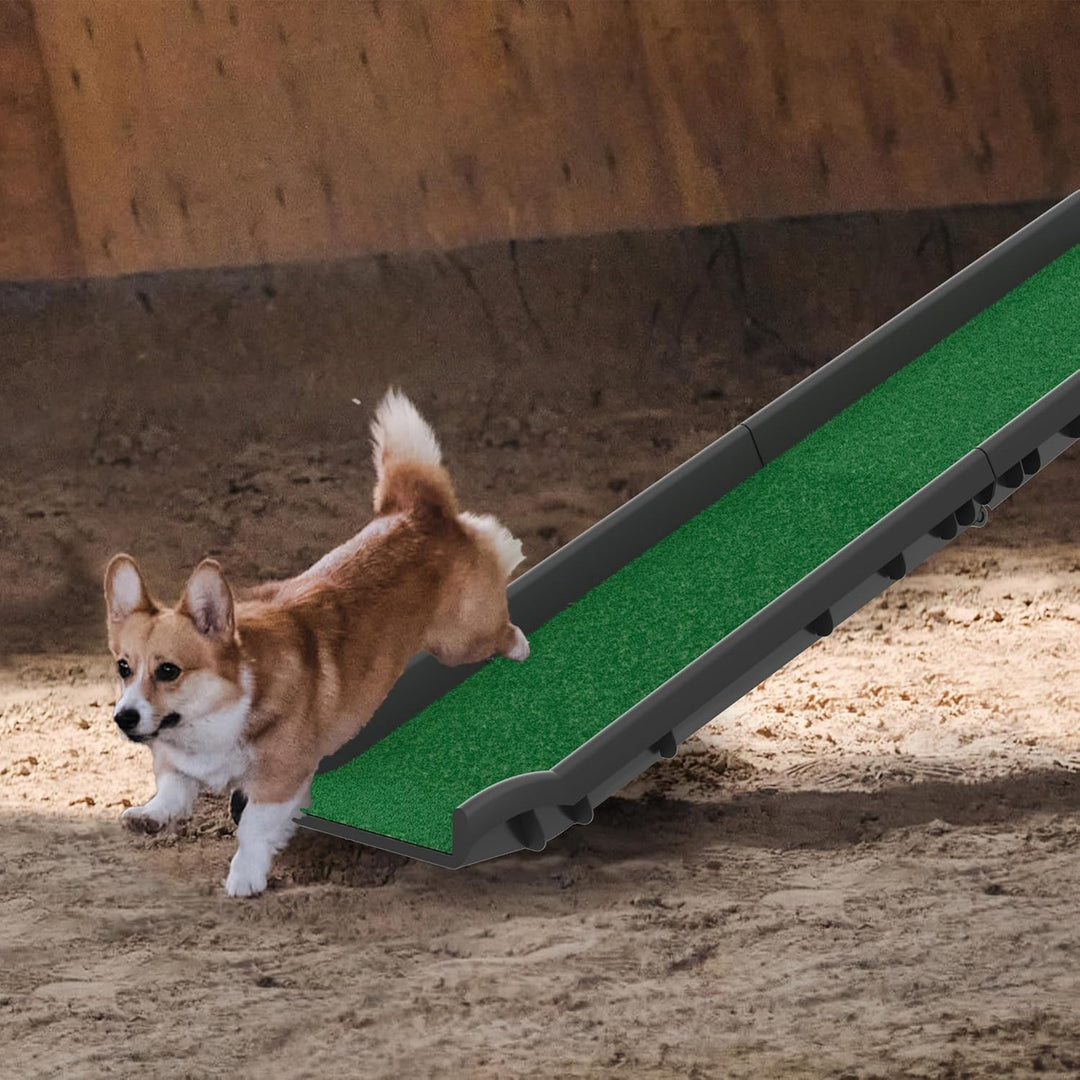 Hunderampe Auto Klappbar Hundetreppe Anti-Rutsch bis 90 kg 156x40cm Rampe Hund für SUV Grosse Kleine