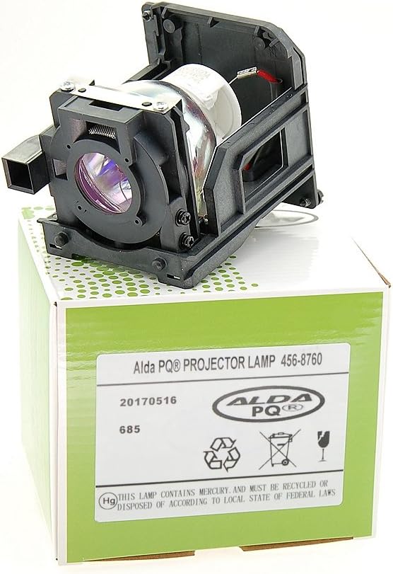 Alda PQ-Premium, Beamerlampe/Ersatzlampe kompatibel mit LT60LPK, 50023919, 456-8760 für DUKANE IMAGE