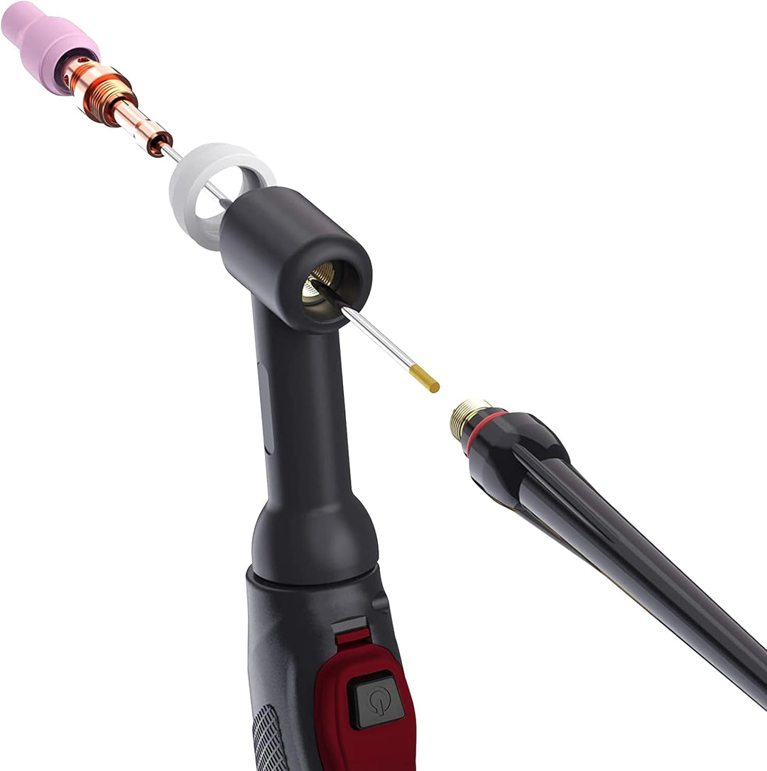 ARCCAPTAIN WIG-Wolframelektrode, 10er-Pack, 3/32 Zoll x 7 Zoll (Gold-1,5% Lanthan) 2.4mm Gold, 2.4mm