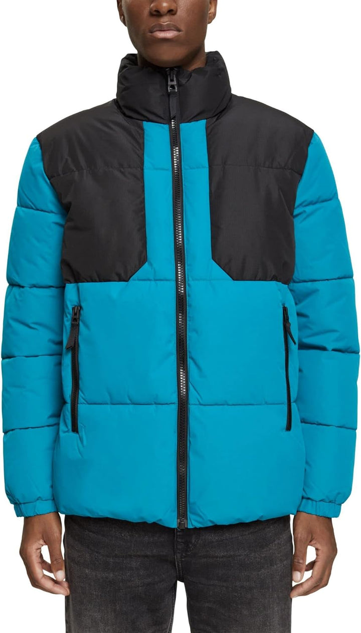 ESPRIT Steppjacke mit hohem Kragen XS 456/Teal Blue 2, XS 456/Teal Blue 2