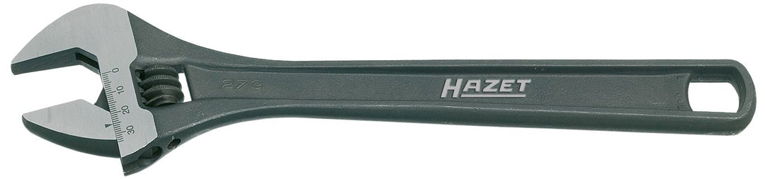Hazet Einmaulschlüssel verstellbar phosphatiert DIN3117 Form A 308mm Länge: 308 mm, Länge: 308 mm
