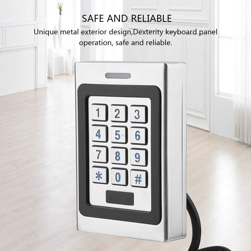RFID-Tastatur-Zugangskontrolle Wasserdichter IP68-RFID-Kartentür-Zugangsregler Tastatur-Sicherheit T