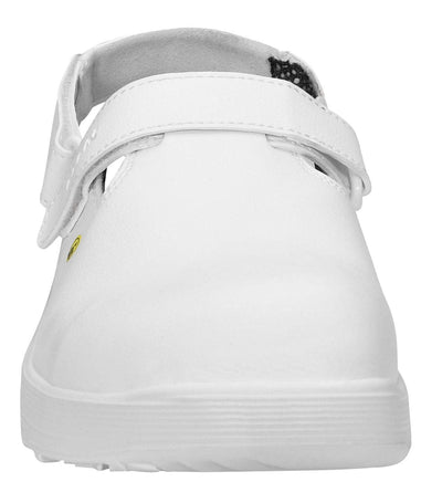 Berufsschuhe ELTEN MICHEL WHITE ESD SB, Herren, Clogs, leicht, weiss, Stahlkappe - Grösse 47 47 EU,