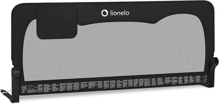 LIONELO Hanna Bettgitter Rausfallschutz 150 cm x 66 cm, zusammenklappbar um 180 Grad, luftiges Netz,