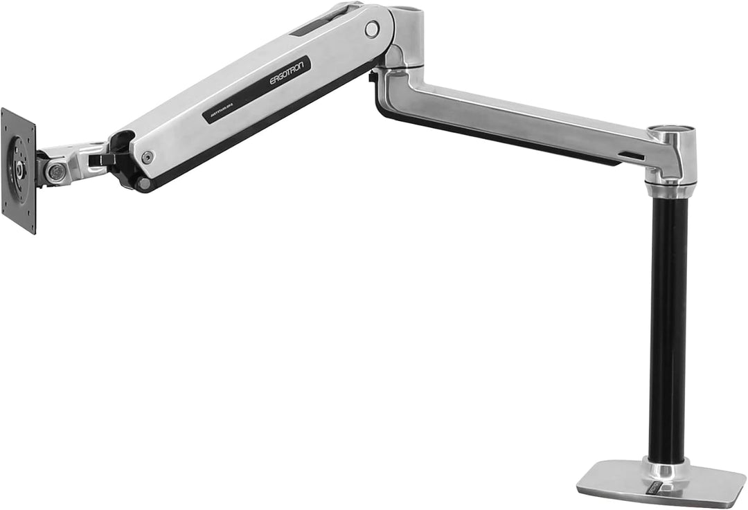 Ergotron LX Sitz-Steh-Tischmontage-LCD-Arm, Aluminium LX Arm Steh-Sitz 1 Monitor Aluminium, LX Arm S