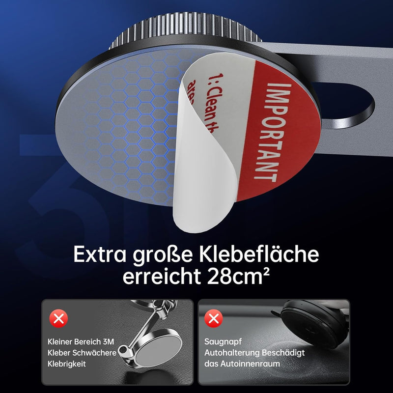 SYNCWIRE Handyhalterung Auto für MagSafe Autohalterung Magnetische Handyhalter Auto Kompatibel mit A