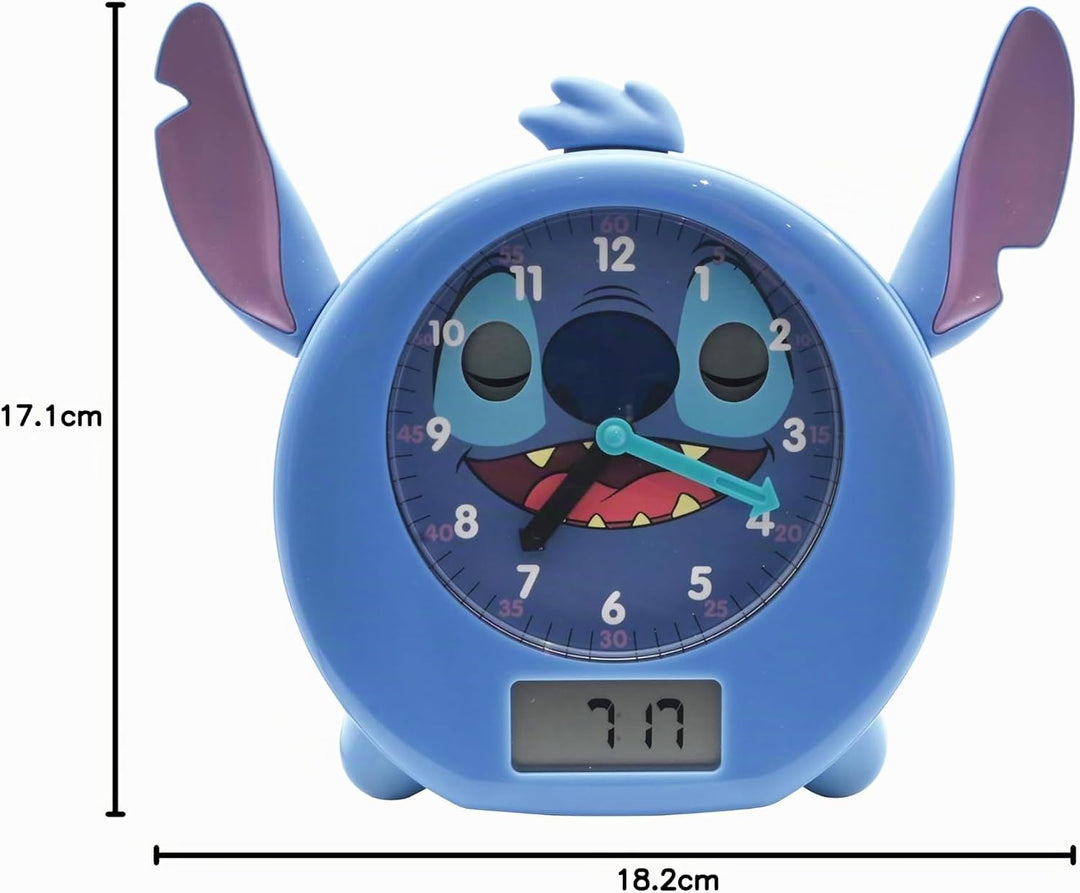 Lexibook, Disney Stitch, My Sleep Companion, Wecker, Nachtlicht, Dämmerungssimulator und Geschichten