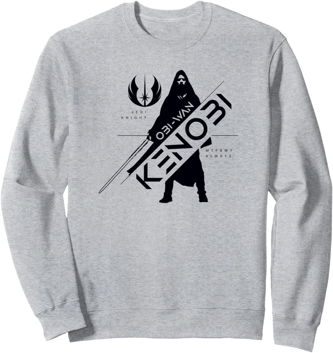Star Wars: Obi-Wan Kenobi Jedi Order Emblem Silhouette Sweatshirt