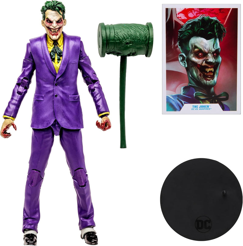BANDAI - McFarlane Actionfigur DC Multiverse DC vs. Vampir, The Joker (Gold Label) Mehrfarbig TM1701