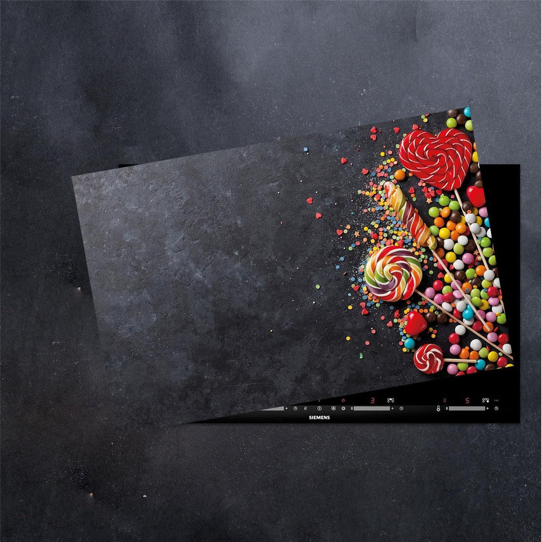 CTC-Trade | Herdabdeckplatten 80x52cm Ceranfeld Abdeckung Glas Spritzschutz Abdeckplatte Glasplatte