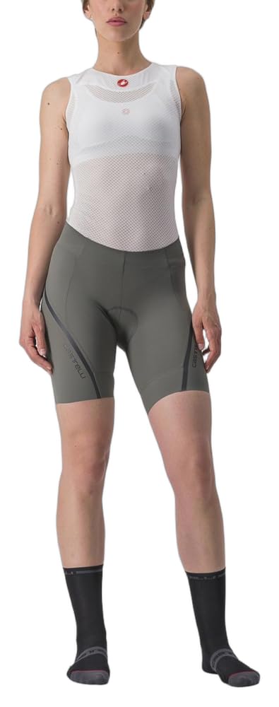 Castelli Damen Shorts Velocissima 3 Short XS Gunmetal Grau/Dunkelgrau, XS Gunmetal Grau/Dunkelgrau