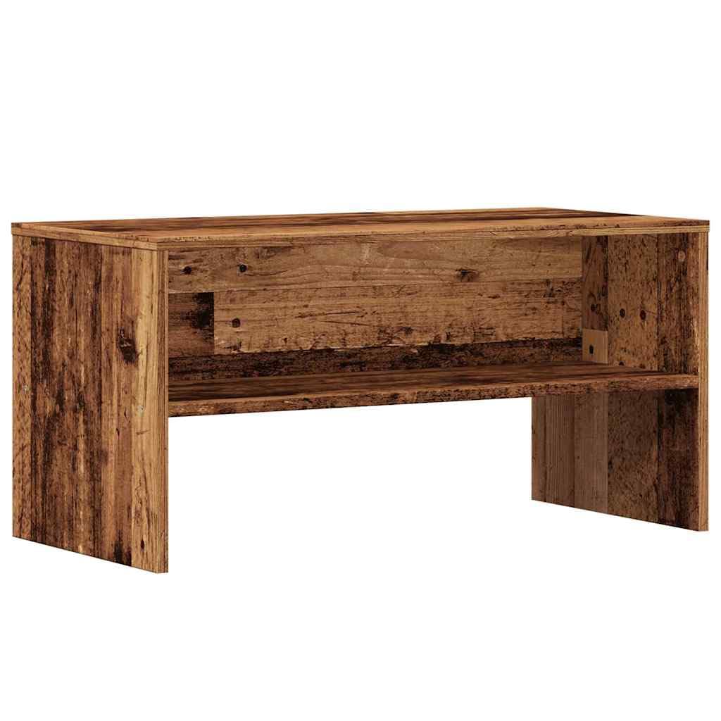 vidaXL TV-Schrank Altholz-Optik 80x40x40 cm Holzwerkstoff, TV-Möbel, TV-Board, TV-Sideboard, TV-Stän