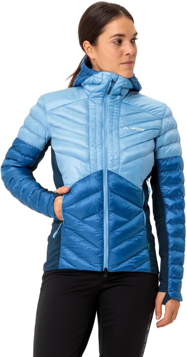 VAUDE Damen Women's Sesvenna Pro Jacket Ii Jacke, 34 pastel blue