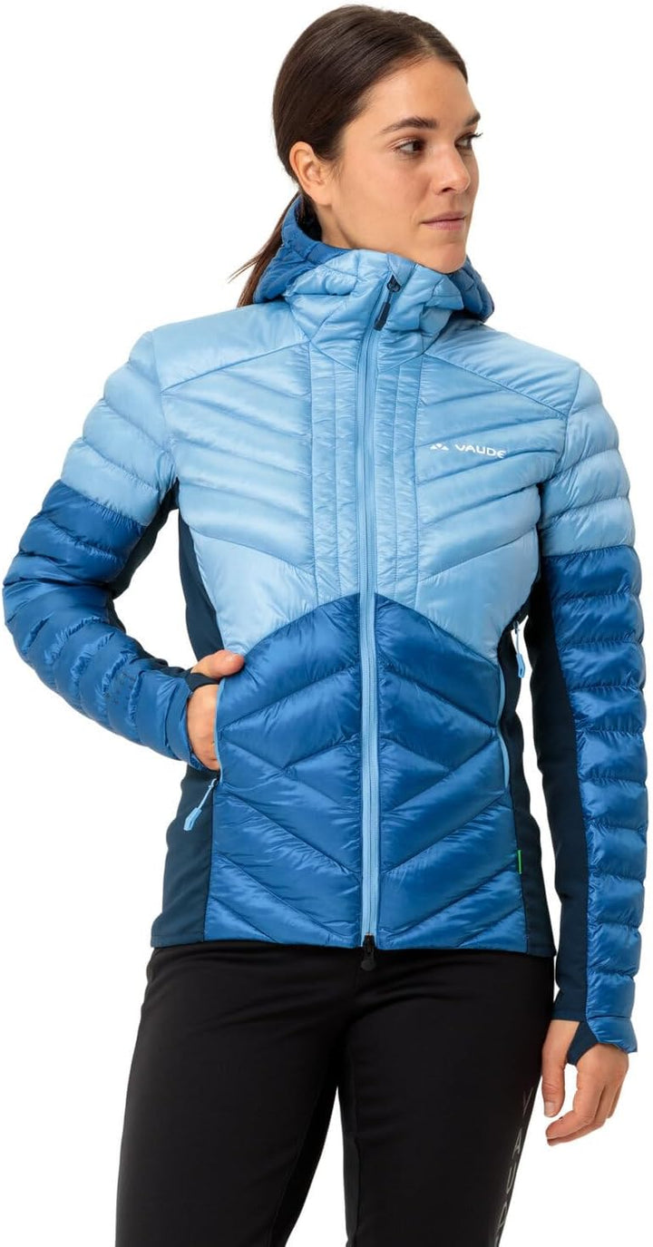 VAUDE Damen Women's Sesvenna Pro Jacket Ii Jacke, 34 pastel blue