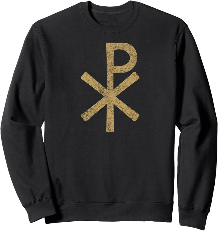 CHI RO CHRISTOGRAMM CHRISTLICHES SYMBOL LABARUM Sweatshirt