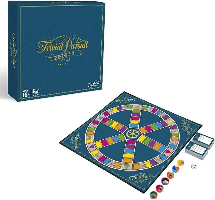 Hasbro Gaming C1940105 – Trivial Pursuit, klassische Edition (spanische Version) Spanien Multi, Span