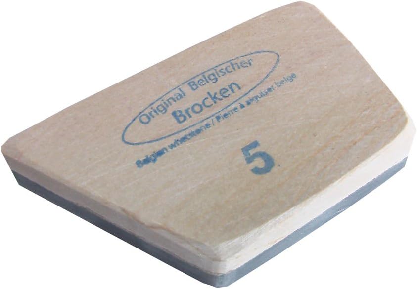 REMOS Gelber Belgischer Brocken Schleifstein - Nr. 5 Grösse 33-38 cm²
