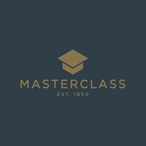 KitchenCraft MasterClass Wok, 2mm dicker Karbonstahl, Antihaftbeschichtung, Edelstahlgriff, Induktio