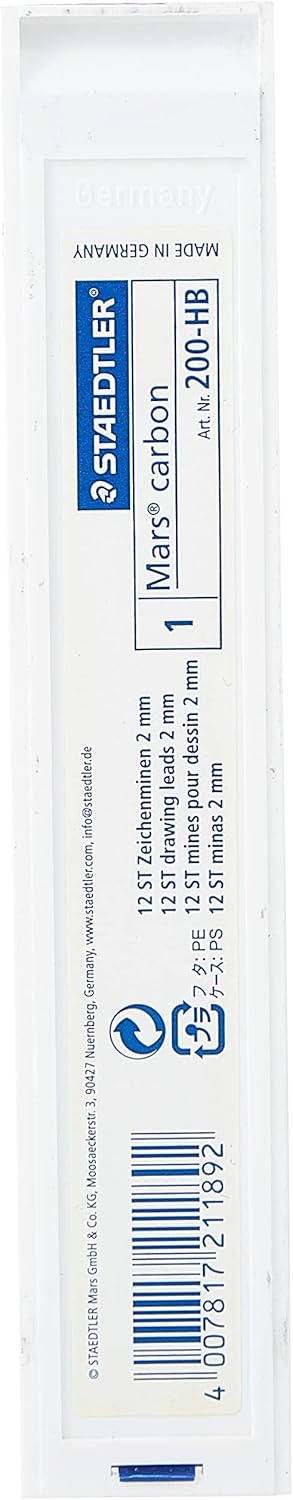 STAEDTLER 200-HB - Packung mit 12 Minen