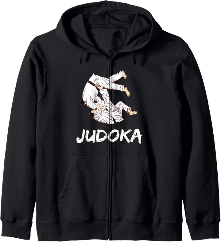 Judoka Judo Grappling Kapuzenjacke
