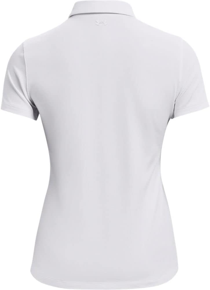 Under Armour Damen Zinger Short Sleeve Golf Polo Short-Sleeve Polos XS Weiss (100)/Weiss, XS Wei&amp;
