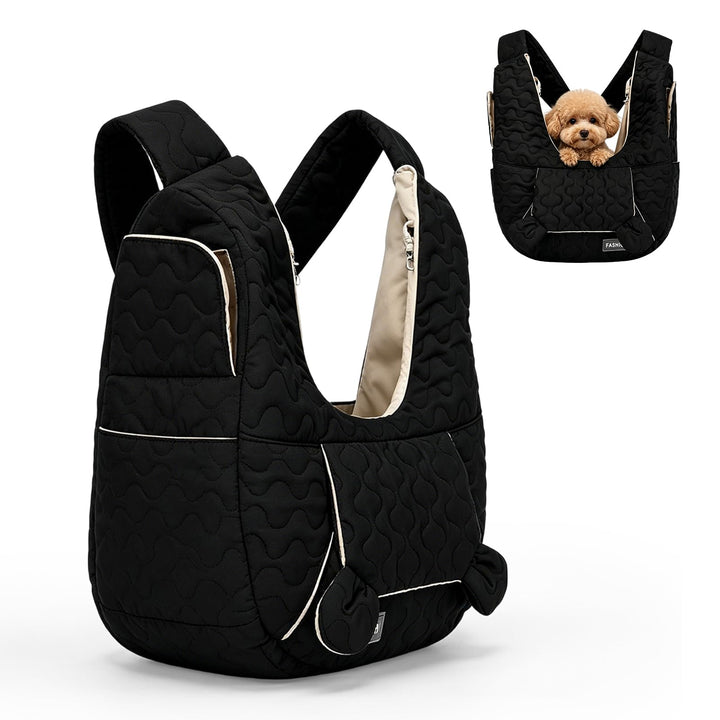 Hundetragetasche Bis 7 Kg, Hundetasche Für Kleine Hunde, Hunderucksack, Freihändige Hundetasche, Fro