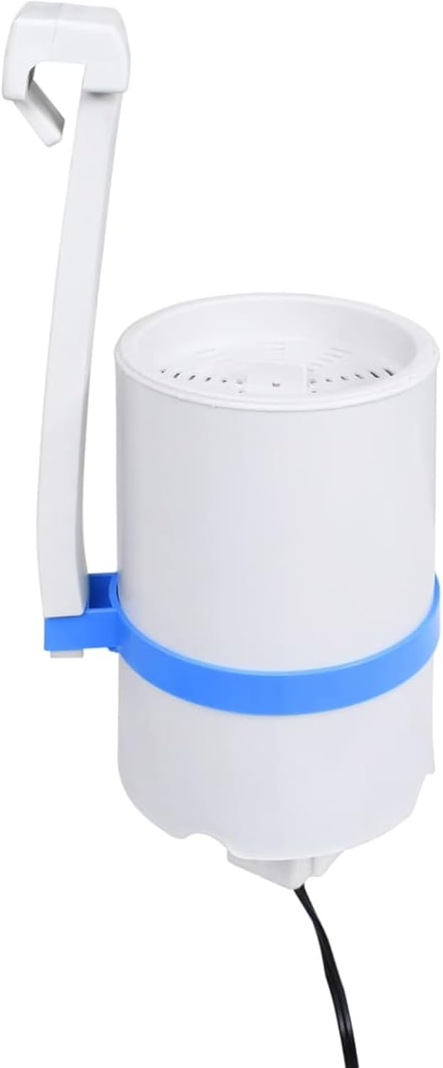 Gecheer Pool Einhängeskimmer mit Pumpe 1700 L/h + Adapter, verstellbare Halterung, Abnehmbarer Korb